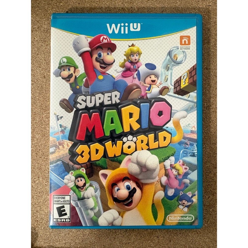 Super Mario 3D World Wii U - CIB Tested